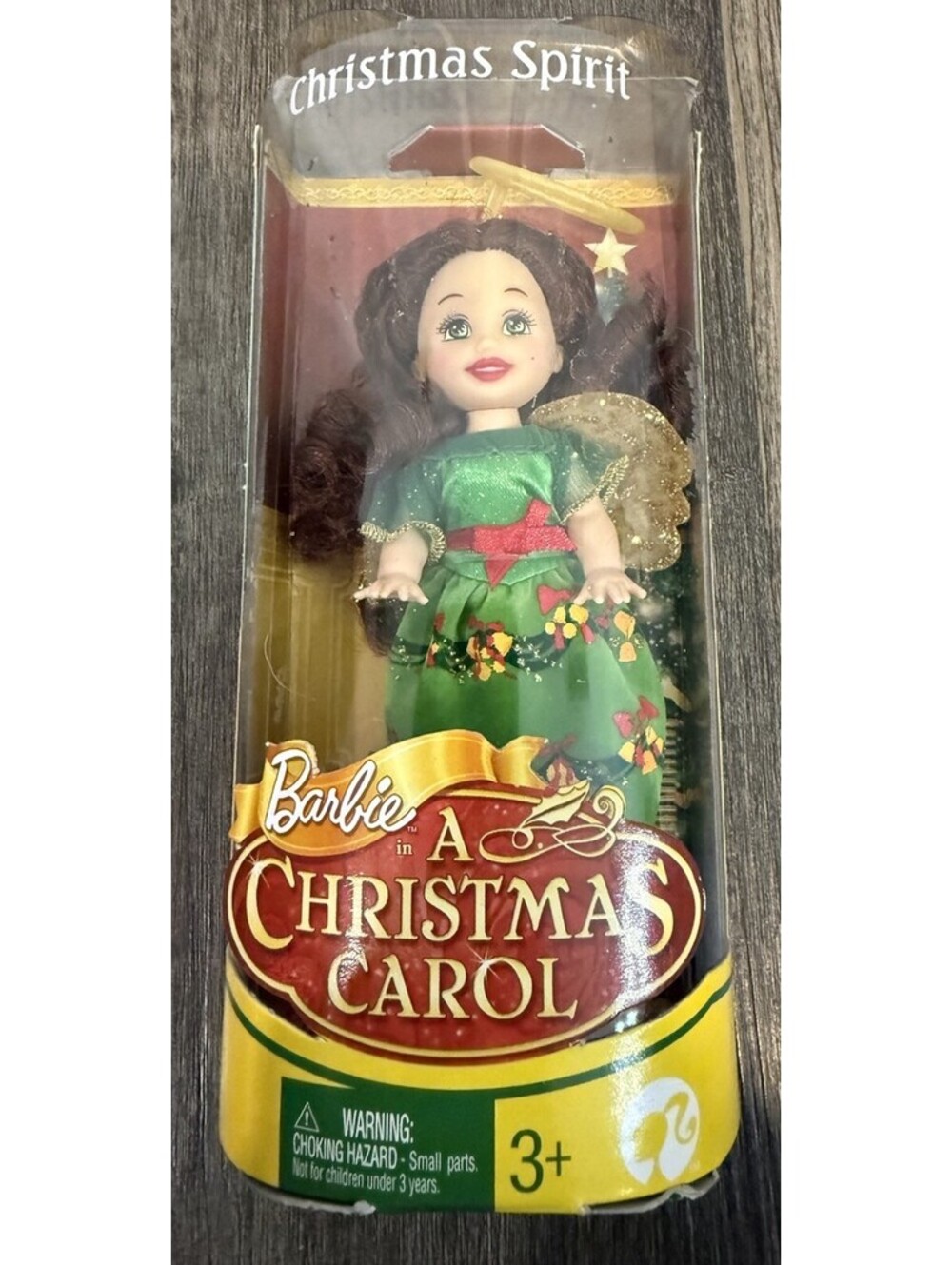 BARBIE DOLL KELLY CLUB 2008 A CHRISTMAS CAROL SPIRIT ANGEL P8736 NIB